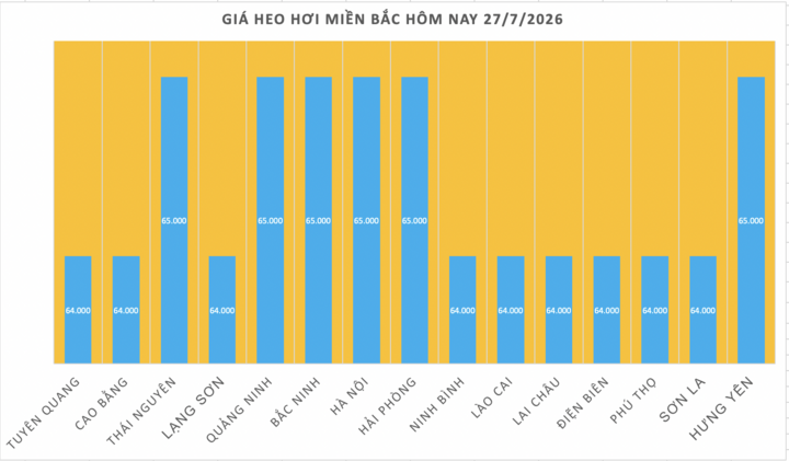 Giá heo hơi hôm nay 27/7/2026: Giảm 1.000 đồng/kg tại nhiều địa phương - 1