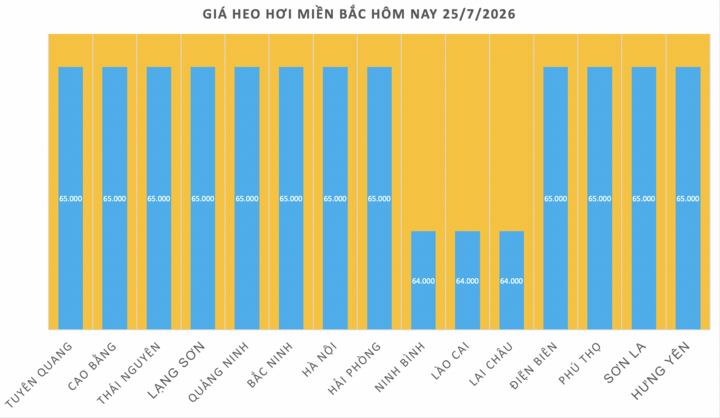 Giá heo hơi hôm nay 25/7/2026: Tiếp tục giảm ở miền Bắc và miền Trung - 1